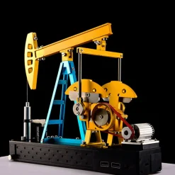 Pumping Unit that Works - Pumping Unit Model Kit - TECHING Pumping Unit DIY Assembly 3D Metal Mechanical Puzzle Educational Toys Collection 219Pcs