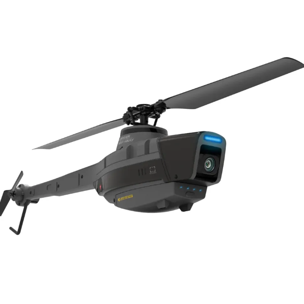 RC Aircraft 2.4G 4CH Black Hornet Aerial Vehicle Reconnaissance Military Aircraft Helicopter Model (RTF)