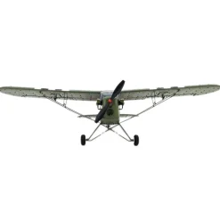 1/16 RC Airplane WWII PIPER J-3 CUB RC 4CH Brushless Fixed-wing Aircraft Model Military Plane Toy (RTF Version)