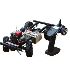 RC Auto Set Kit con Toyan FS-S100G motore a benzina + 4 canali telecomando