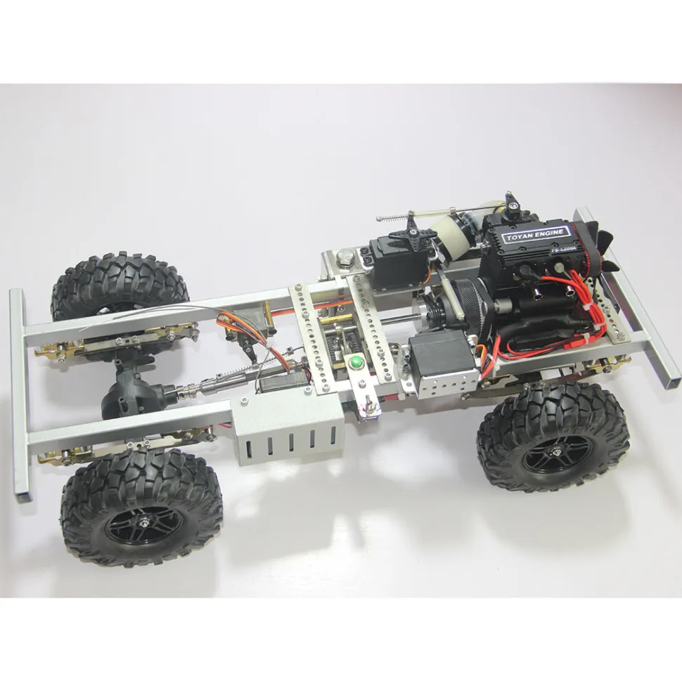 1/10 RC Car 2.4G 4WD Off-road Vehicle with TOYAN Double-cylinder Engine - RTR Version