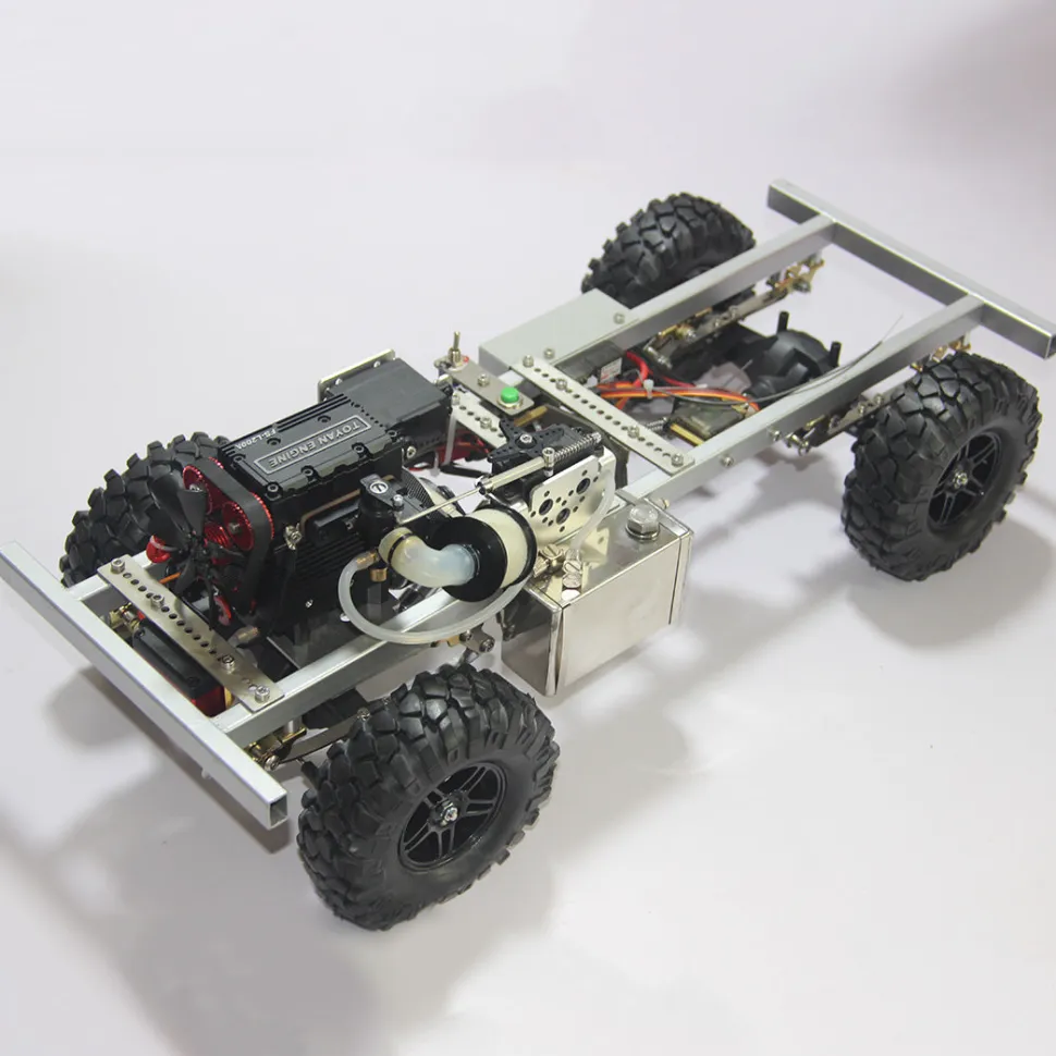 1/10 RC Car 2.4G 4WD Off-road Vehicle with TOYAN Double-cylinder Engine - RTR Version