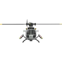 RC ERA C186S BO105 1/48 Scale 2.4G 6CH Single-Rotor Flybarless Realistic Intelligent RC Helicopter Model with Barometric Altitude Hold, Optical Flow Positioning, One-Key TOL & Missile Mounting Rack (RTF)