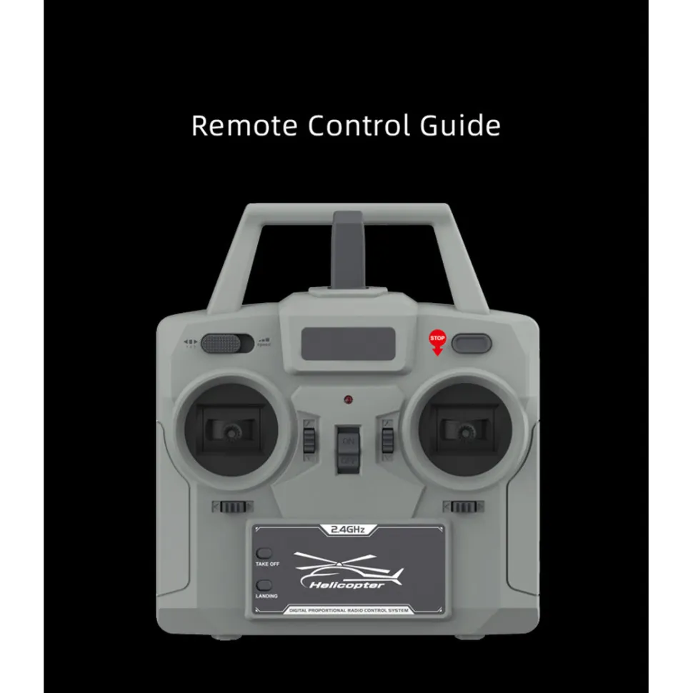 RC ERA C186S BO105 1/48 Scale 2.4G 6CH Single-Rotor Flybarless Realistic Intelligent RC Helicopter Model with Barometric Altitude Hold, Optical Flow Positioning, One-Key TOL & Missile Mounting Rack (RTF)