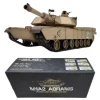 1/16 RC Tank 2.4G M1A2 RC Main Battle Tank Military Model (Upgraded Version/Yellow Ochre)