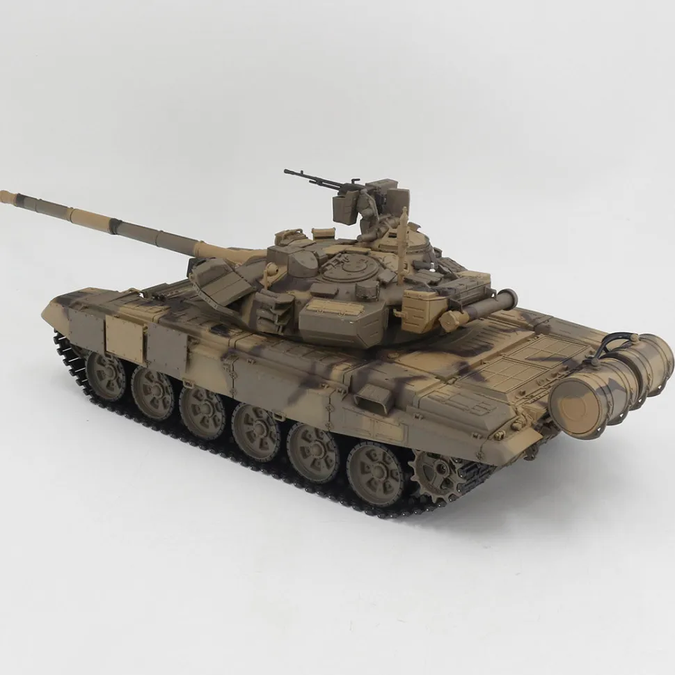 1/16 RC Tank 2.4G T90 RC Main Battle Tank Model Toys Simulation Tank Gift - Basic Version