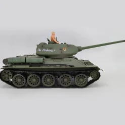 1/16 RC Tank 2.4G T34/85 RC Main Battle Tank Military Model (Upgraded Version/Army Green)