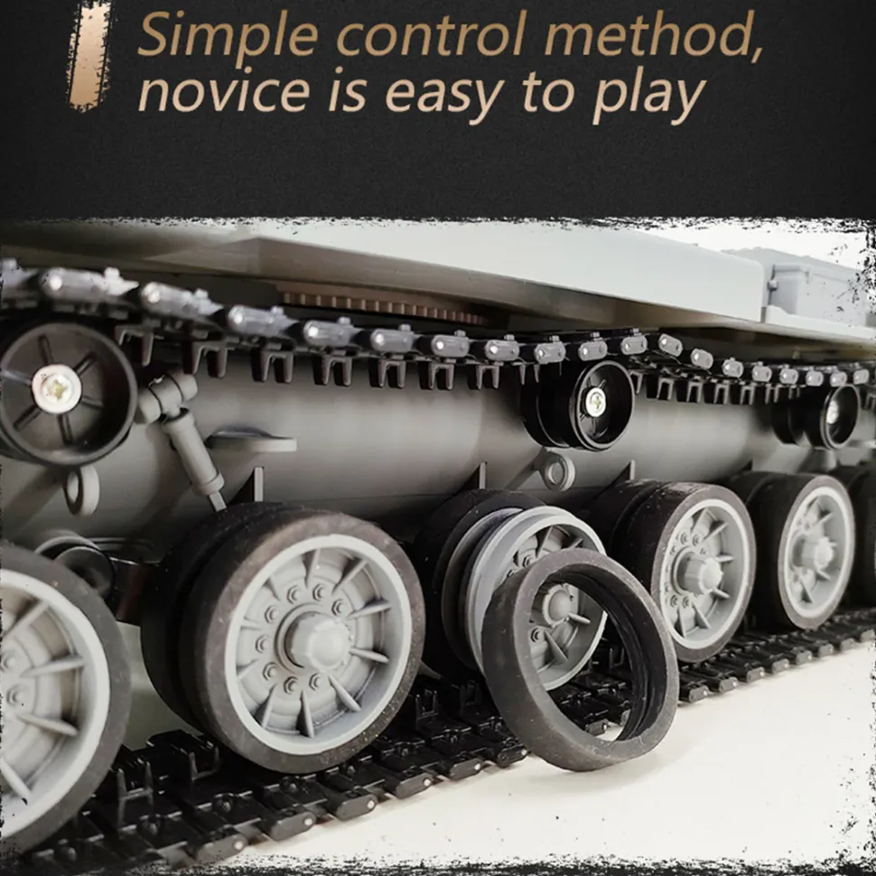 RC Tanks that 1/16 2.4G Simulative Israeli M60W ERA Magach 3 Tank Military Toy