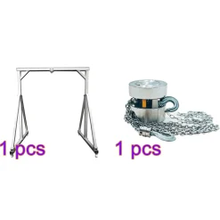 Realistic Stainless Steel Chain Sling with Hook for 1/12 and 1/14 Scale Car Model