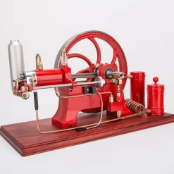 RETROL Antique 4-Stroke Hot-bulb Engine Simulation Horizontal Water-cooled Gasoline Tractor Engine Internal Combustion Engine Model Collection