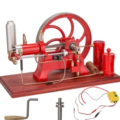 RETROL Antique 4-Stroke Hot-bulb Engine Simulation Horizontal Water-cooled Gasoline Tractor Engine Internal Combustion Engine Model Collection