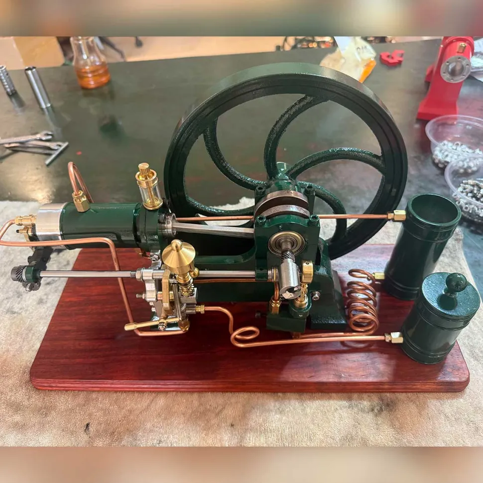 RETROL 16cc 4-Stroke Horizontal Water-Cooled Working Diesel Stationary Engine Model