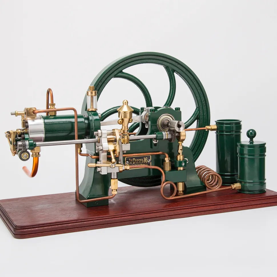 RETROL 16cc 4-Stroke Horizontal Water-Cooled Working Diesel Stationary Engine Model