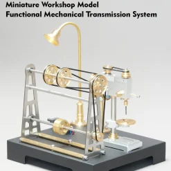 RETROL GF-01 Mechanical Transmission Kit - Functional DIY Expansion for SE-01/02/03 Steam Engine Models