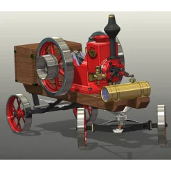RETROL HM-01 Hit and Miss Engine with Starter Kit, Stand and Accessories - One Key Start