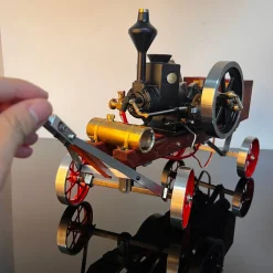 RETROL HM-01 Hit and Miss Stationary Engine Full Set with Transport Cart Frame
