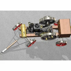 RETROL HM-01 Hit and Miss Stationary Engine Full Set with Transport Cart Frame