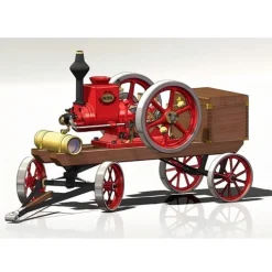 RETROL HM-01 Hit and Miss Stationary Engine Full Set with Transport Cart Frame