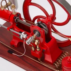 RETROL Horizontal Mill Engine Stationary Steam Engine Hot-bulb Engine Look 4-Stroke Water-cooling Gasoline Engine IC Engine Model