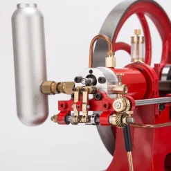 RETROL Horizontal Mill Engine Stationary Steam Engine Hot-bulb Engine Look 4-Stroke Water-cooling Gasoline Engine IC Engine Model