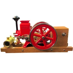 RETROL & OKMO B02 Miniature Horizontal 4-Stroke Hit and Miss Gasoline Engine Model