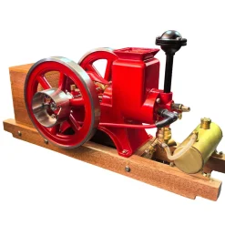 RETROL & OKMO B02 Miniature Horizontal 4-Stroke Hit and Miss Gasoline Engine Model