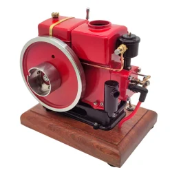 RETROL & OKMO 916 Hit and Miss Engine Model Four-Stroke Stationary Vintage Farm Internal Combustion Gasoline Engine RTR