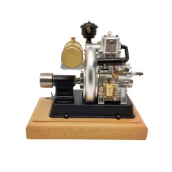 RETROL×OKMO 185 Micro Single-Cylinder 4-Stroke Gasoline Engine Model for Classic Vintage Tractor