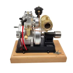 RETROL×OKMO 185 Micro Single-Cylinder 4-Stroke Gasoline Engine Model for Classic Vintage Tractor