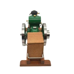 RETROL & OKMO 1110 Miniature 4-Stroke Water-Cooled Horizontal Gasoline Internal Combustion Engine Model
