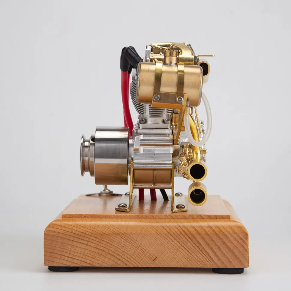 RETROL R29 4.2CC Mini V2 Engine OHV V-Twin Motorcycle Engine Double-cylinder Four-stroke Gasoline Engine Internal Combustion Engine Model