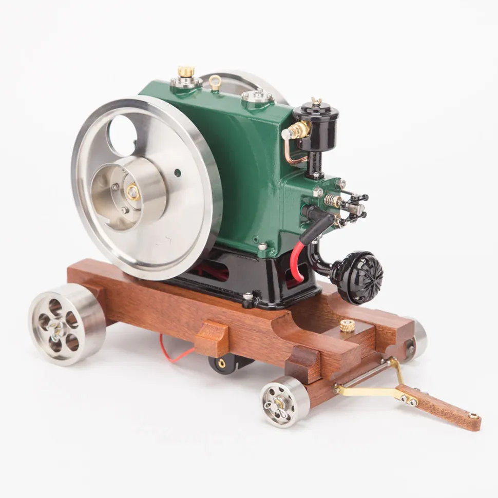 RETROL 1/8 Scale 3.6CC Mini Vintage Single Cylinder 4-Stroke Working Gasoline Engine Model