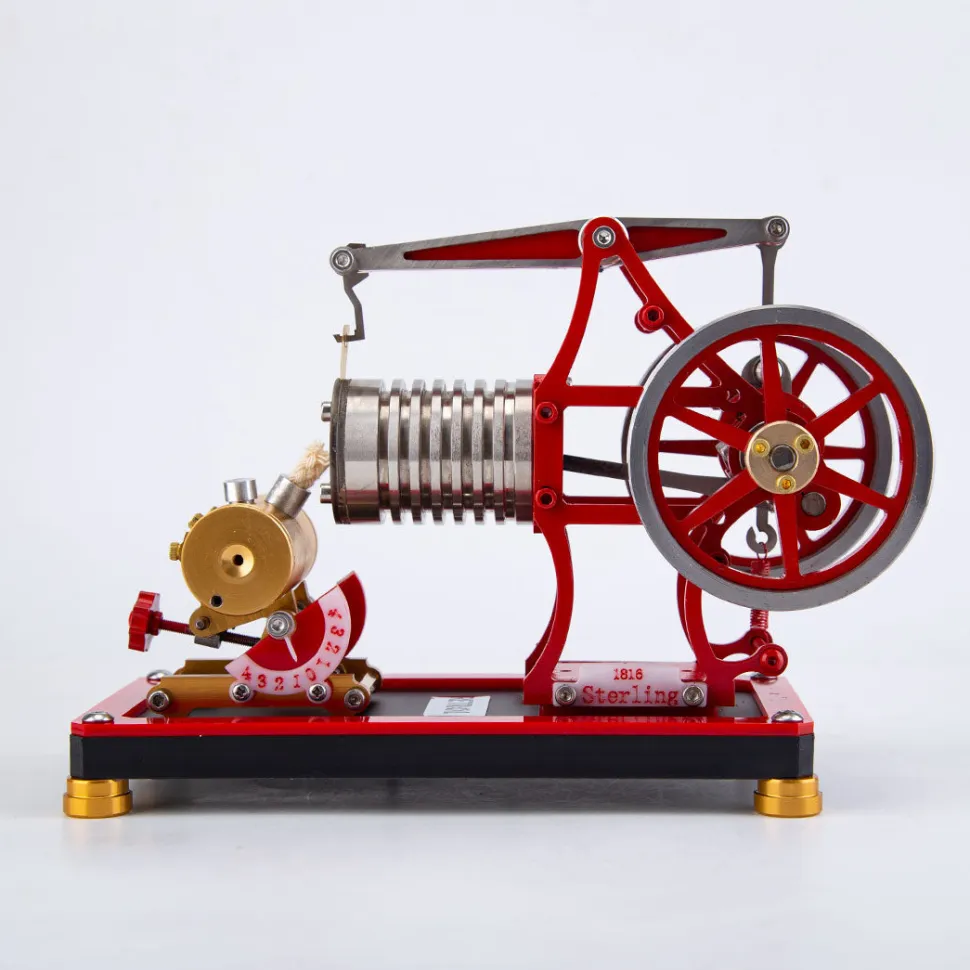 RETROL VE-01 Crossbeam Vacuum Engine Model Flame Eater External Combustion Engine Educational Toys Gifts