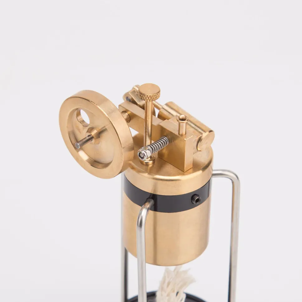 Retro Mini Three-Legged Oscillating Single-Cylinder Steam Engine Model