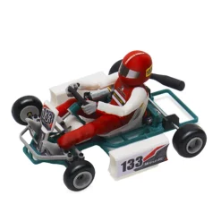 Retro Racer 1/32 Scale 2.4G Mini RC Kart Assembly Model Kit