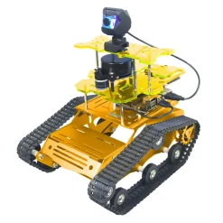 ROS Intelligent Tracked Robot Car Kit with LiDAR SLAM, Autonomous Navigation & Path Planning