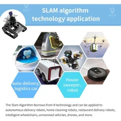 ROS Intelligent Tracked Robot Car Kit with LiDAR SLAM, Autonomous Navigation & Path Planning