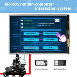 ROS Intelligent Tracked Robot Car Kit with LiDAR SLAM, Autonomous Navigation & Path Planning