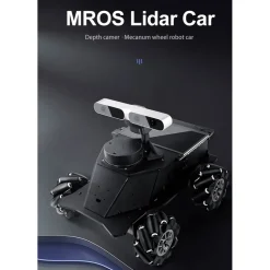 ROS Mecanum Wheel Intelligent Robot Car With LiDAR, Mapping Navigation & Depth Camera