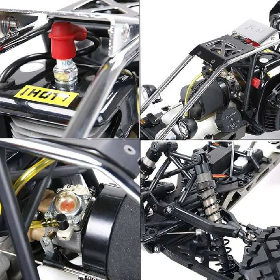 Rovan Baha320 Gas BAJA Buggy 1/5 Scale 32CC Gas Truck READY-TO-RUN - Black