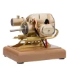 R90S 3.2cc Mini Gasoline Engine 2-Cylinder 4-Stroke Motorcycle Internal Combustion Engine ICE Engine Model