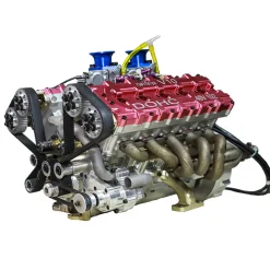 RUIFEIYA 1:4 Scale V10 Gas Engine Model - 150cc DOHC 40-Valve 4-Stroke 3-Ring Water-Cooled Internal Combustion Engine