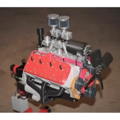 1/4 Scale Flathead V8 Engine Functional & Detachable FDM 3D Printed Engine Model Toy (Assembled Version)