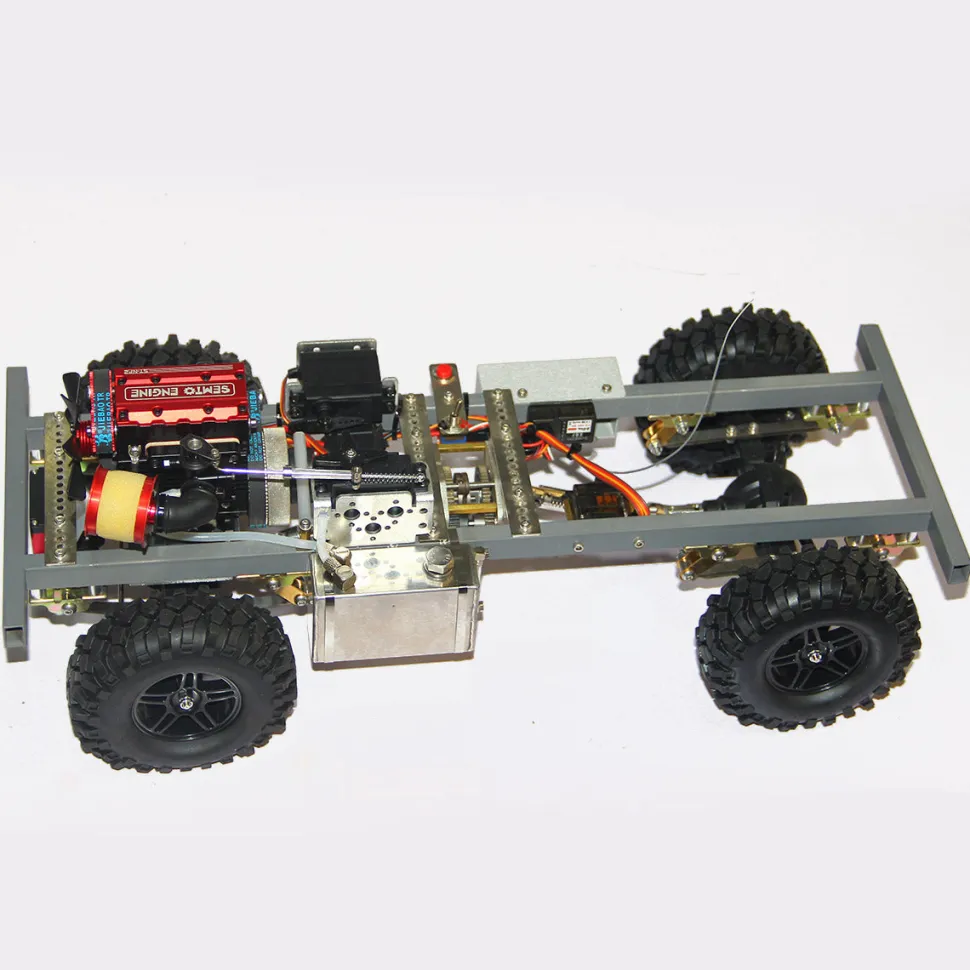 1/10 Scale 2.4G 4CH Nitro 4WD Off-Road Climbing RC Car with SEMTO ST-NF2 L2 Engine
