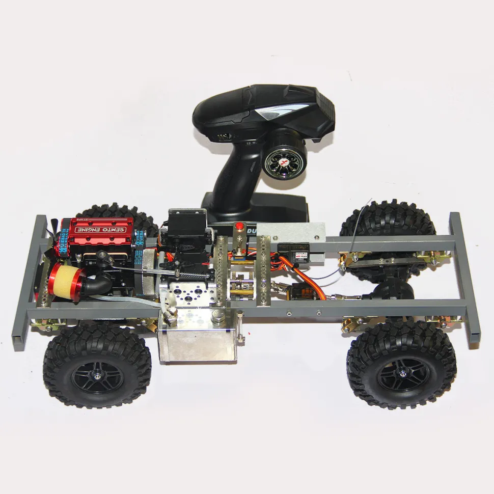 1/10 Scale 2.4G 4CH Nitro 4WD Off-Road Climbing RC Car with SEMTO ST-NF2 L2 Engine