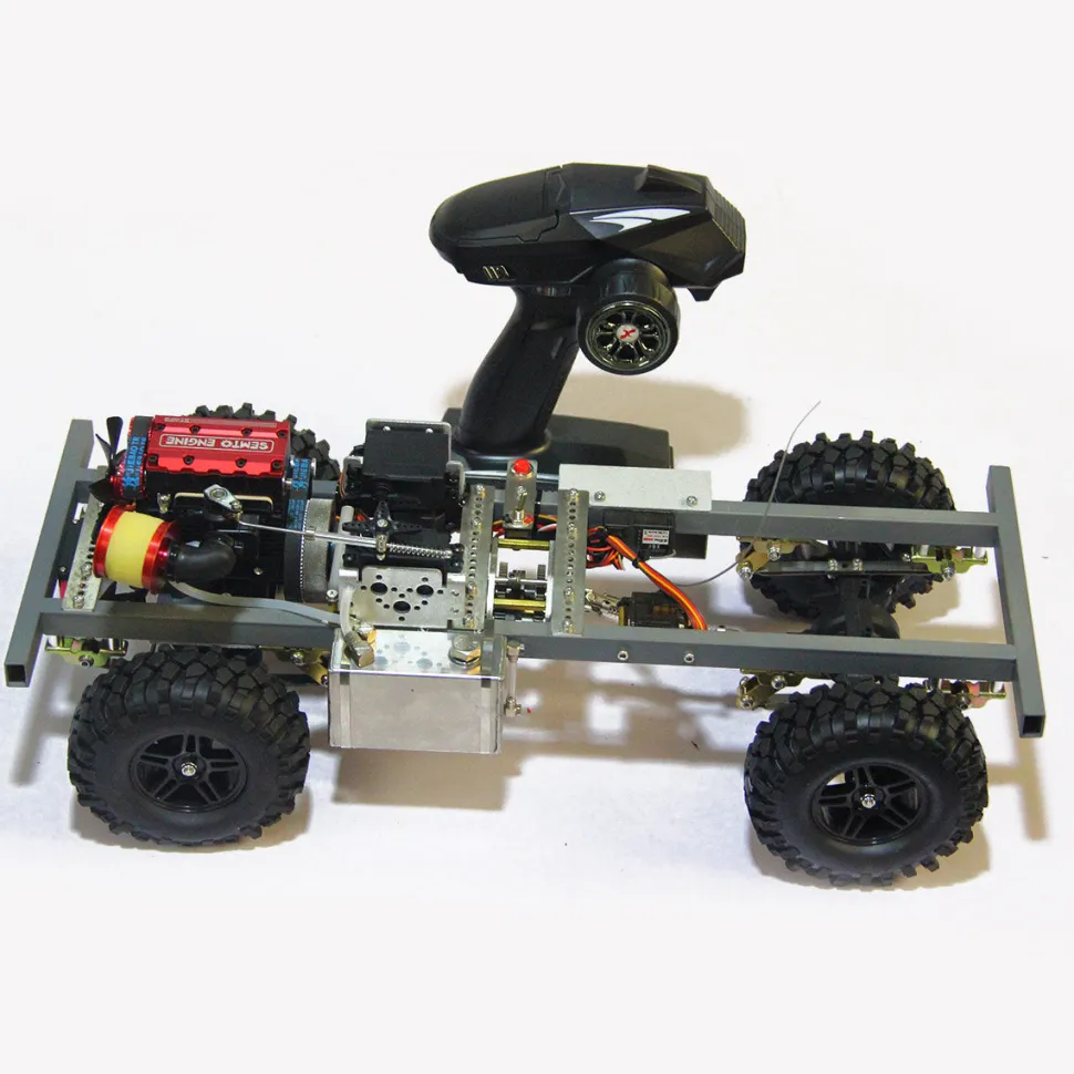 1/10 Scale 2.4G 4CH Nitro 4WD Off-Road Climbing RC Car with SEMTO ST-NF2 L2 Engine