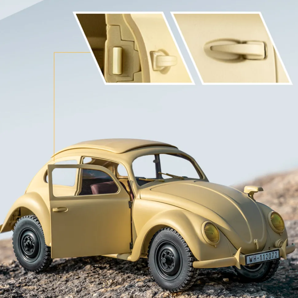 1/12 Scale 2.4G 4CH RC Military Vehicle Model with Switchable 2WD/4WD, LED Light Effects