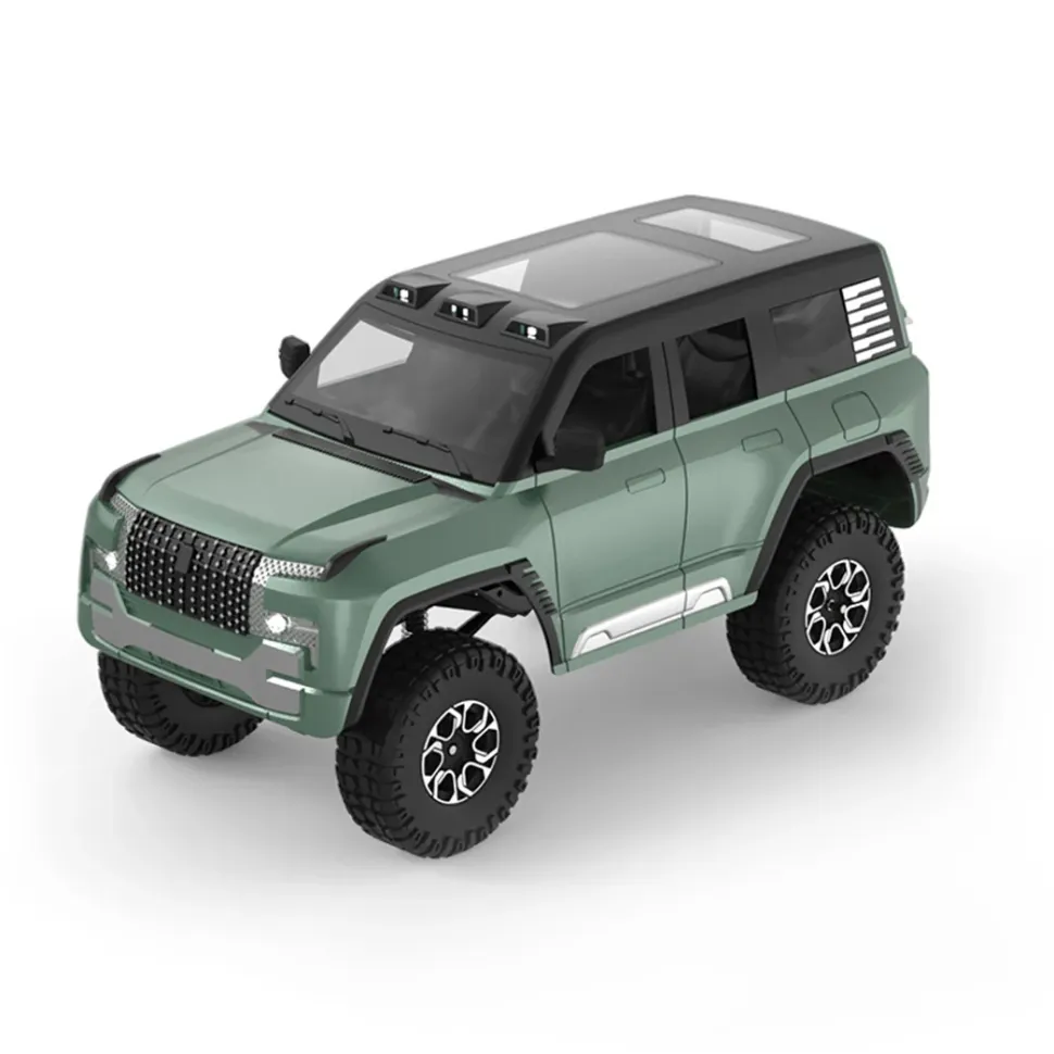 1/24 Scale 2.4G Full-Time 4WD Full-Proportional RC Off-Road Car Miniature Model Gifts