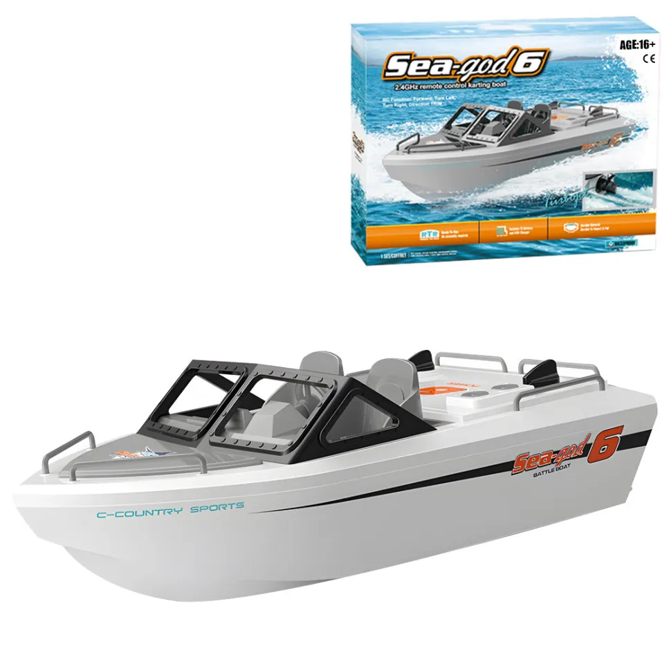 1/12 Scale 2.4G 8KM/H RC Karting Boat Model RTR Version