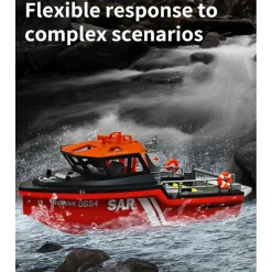 1/32 Scale 2.4G 8KM/H RC Rescue Boat Model RTR Version